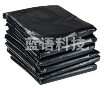 黑色加厚垃圾袋 规格：90厘米*110厘米.
