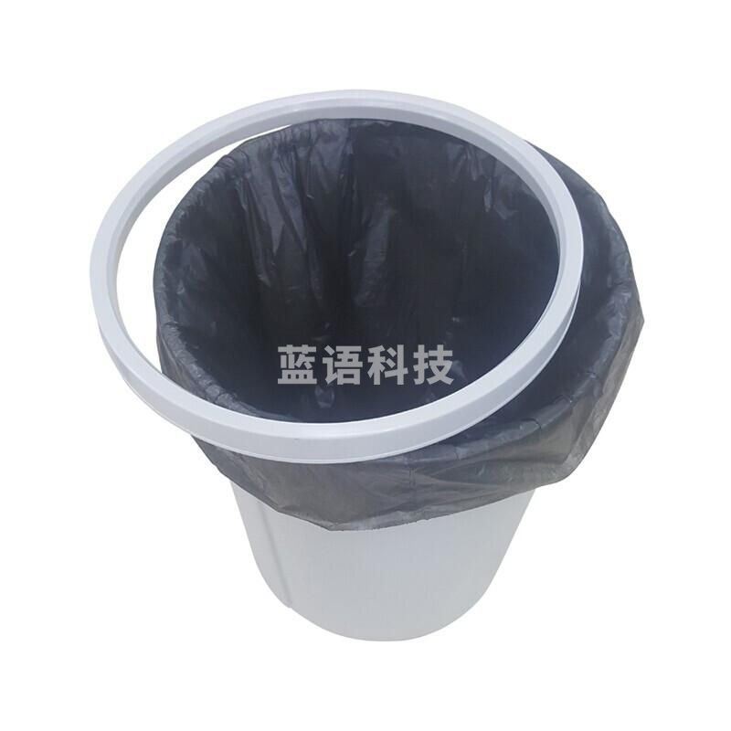 晨光（M&G） 24个/件 家用清洁桶办公室垃圾筐垃圾分类桶家用压圈垃圾桶黑色ALJ99411