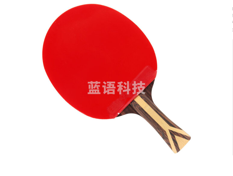 红双喜狂飙九星乒乓球拍单拍黑檀面材+芳碳5+2AC结构7层攻防H9002横含球