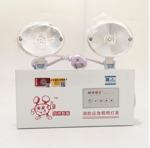 敏华(MINHUA)应急灯充电照明双头LED应急灯