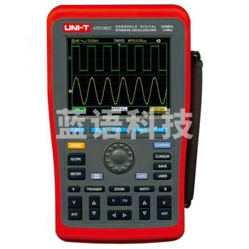 优利德（UNI-T）UTD1062C 手持式数字存储示波器示波表双通道示波器60MHz（偏远区域下单请电话咨询）