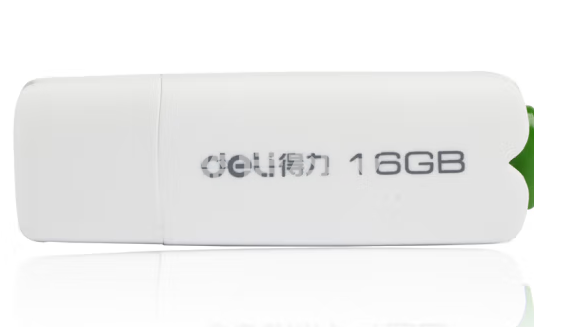 得力(deli)3723 U盘16G(白色)(个)，