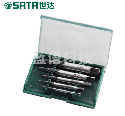 世达(SATA)5件细牙断丝取出器组套  09704