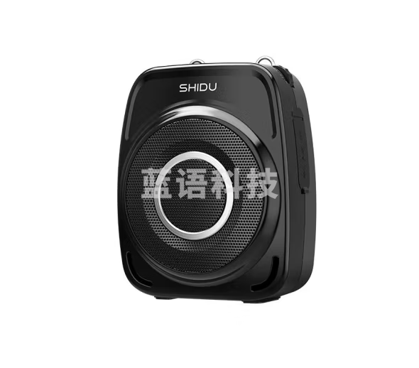 十度(ShiDu) 声霸S96 无线小蜜蜂扩音器教师专用喇叭领夹式扩音机大功率户外导游喊话器蓝牙播放 手持+领夹版 经典黑