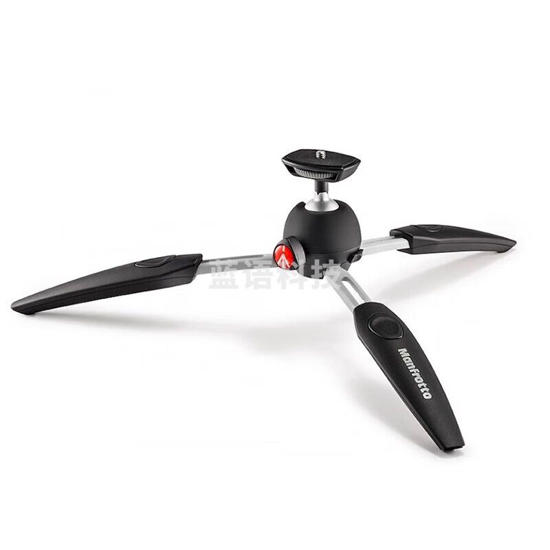 曼富图（Manfrotto） MT PIXI EVO 便携式微单卡片相机迷你桌面三脚架升级版可伸缩手持球形云台 黑色 MTPIXIEVO-BK