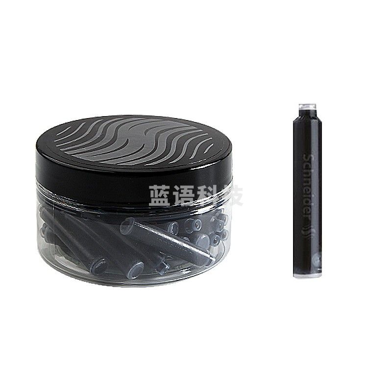 施耐德（Schneider) 瓶装墨胆 黑色 30支瓶装6701