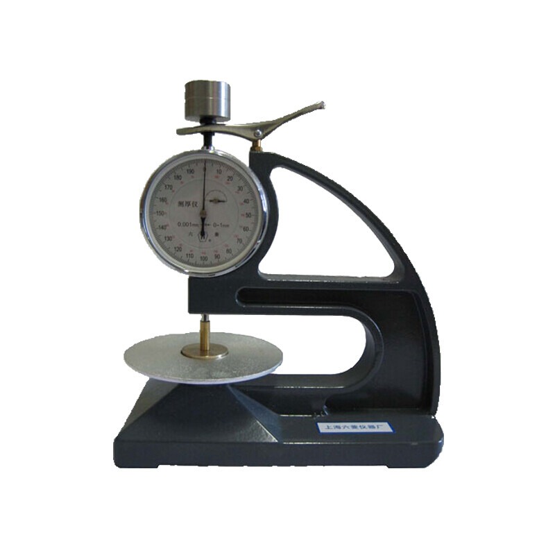 上海六菱CH-1-BT千分台式乳胶测厚仪橡胶纸张厚度仪器0.001mm CH-1-BT千分台式乳胶测