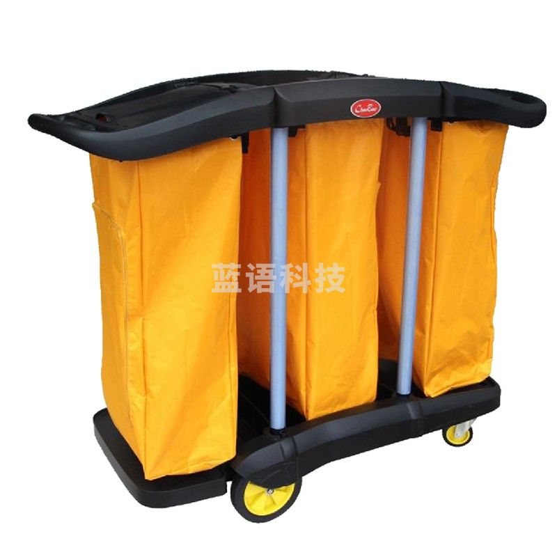 超宝(CHAOBAO) D-011-2D 多用途带盖清洁手推车.