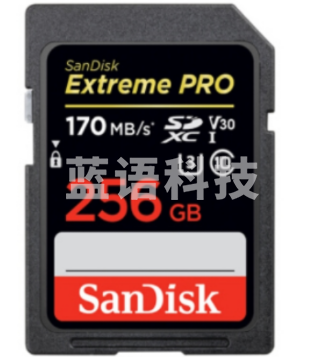 闪迪（SanDisk）256GB 170M/s V30 4K SD存储卡