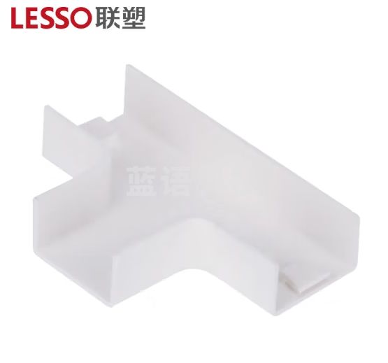 联塑 PVC线槽配件 白色 槽三通 24*14 100个