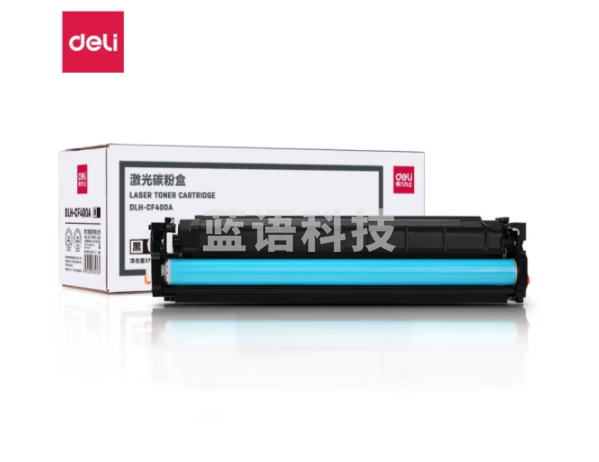 得力(deli)DLH-CF400A黑201A硒鼓 约1500页 适用惠普M252dn/M252n/M277dw/M277n/M274n