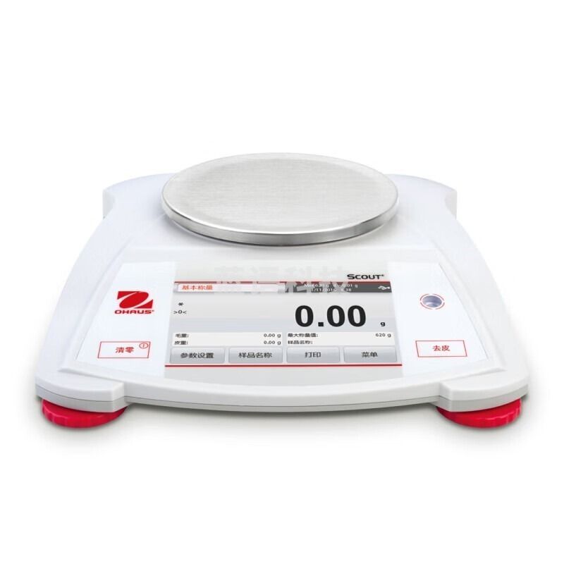 恩谊 精密电子天平秤奥豪斯便携式Scout系列 STX222ZH【220g/0.01g】 安全用仪器
