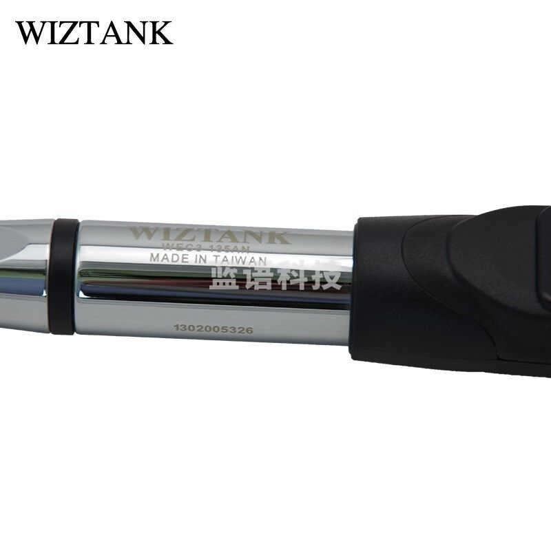 东日 台湾WIZTANK可换头数显扭力扳手高精度电子可调式力矩公斤扳手汽车飞机高铁自动化装配工具 WEC4-200AN 14*18 10-200Nm壹叁壹叁