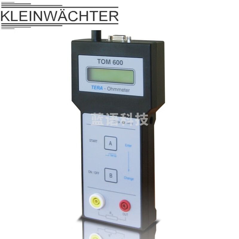金蝶/kingdeeKleinwachter科纳沃茨特TOM600重锤式表面电阻测试仪绝缘电阻检测仪两点电极 安全用仪器