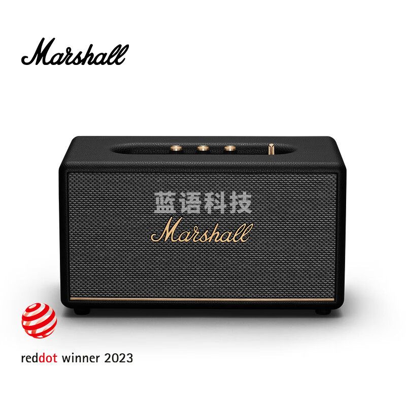 MARSHALL(马歇尔)STANMORE III 音箱3代无线蓝牙摇滚家用重低音音响 黑色