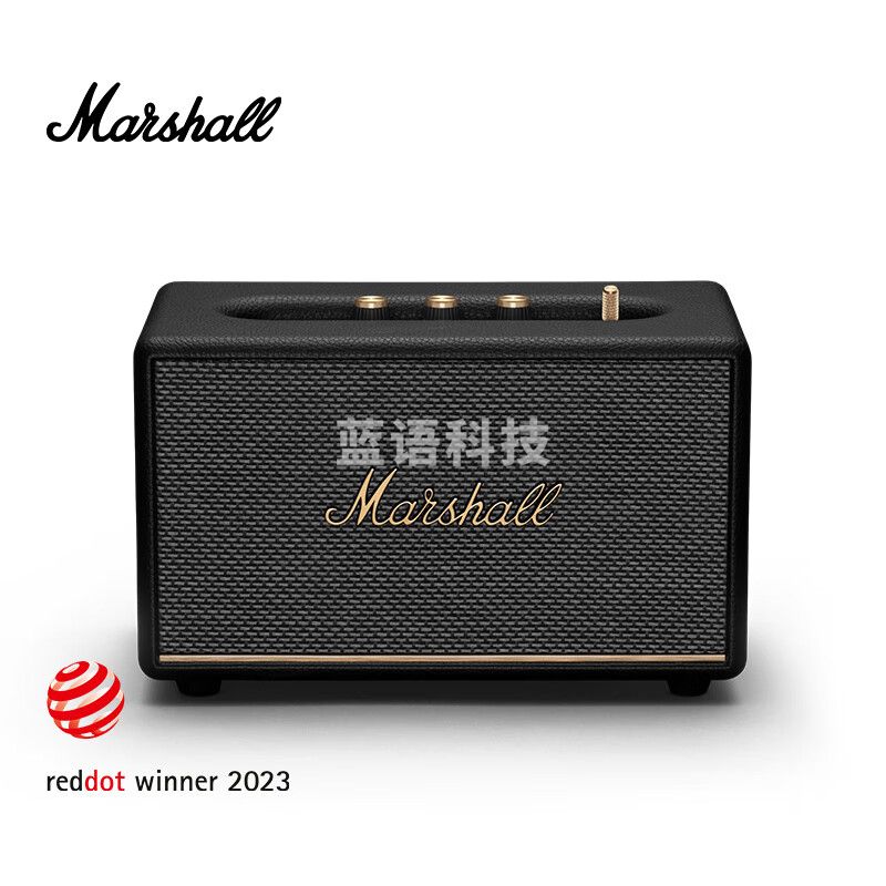 MARSHALL(马歇尔)ACTON III 音箱3代无线蓝牙摇滚家用重低音音响 黑色