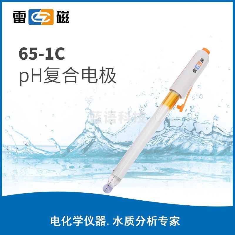 雷磁 雷磁65-1C型pH复合电极计实验室PH值测试仪酸碱度测量