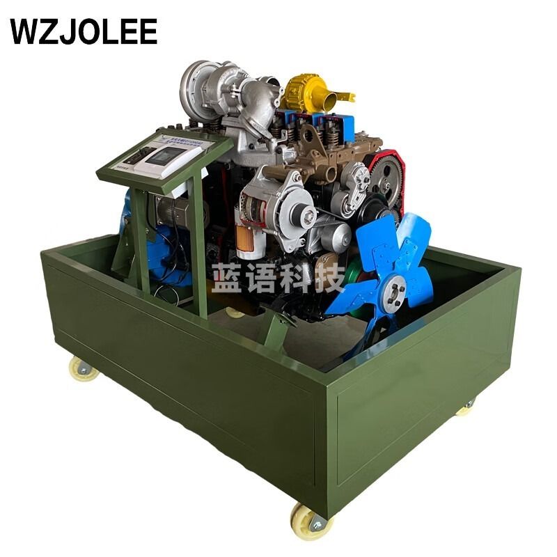 WZJOLEE乔立教仪东风天锦EQ1120GA2汽车发动机解剖运行实训台 教学仪器