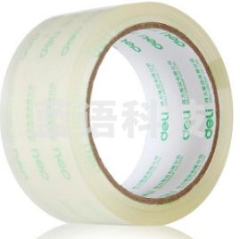 得力 30322 封箱胶带 60mmｘ50y 6卷/筒