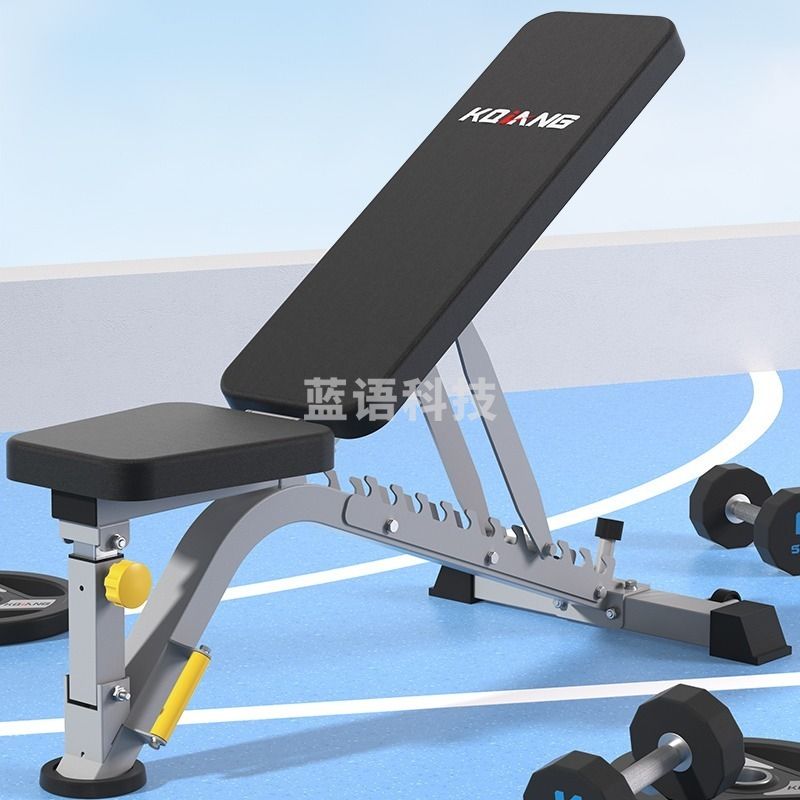 康强 哑铃凳BK-4006S仰卧起坐健身器材套装辅助器飞鸟卧推凳多功能训练凳健身椅