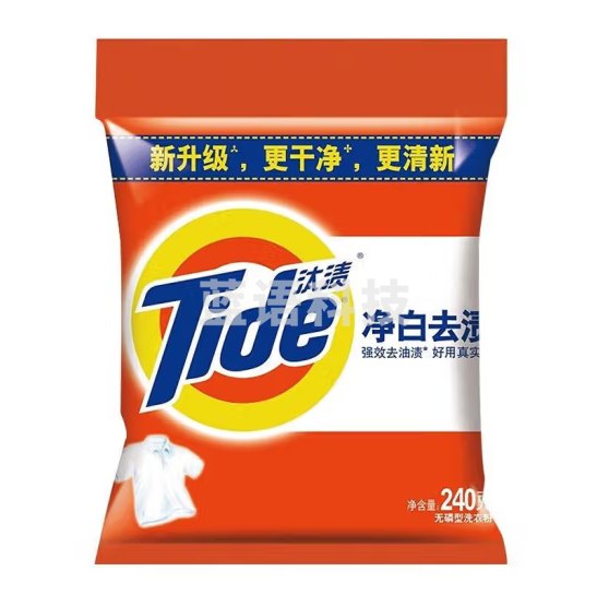 汰渍 净白去渍洗衣粉240g