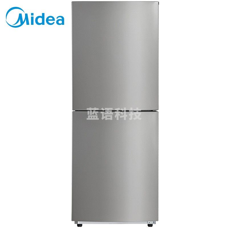 美的(Midea)176升 小型家用两门小冰箱 自动低温补偿 节能静音 持久锁冷 星际银 BCD-176M