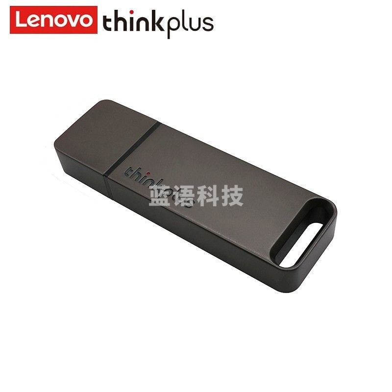 联想(thinkplus)USB3.1高速传输U盘 移动闪存优盘 金属商务U盘 大容量电脑优盘 TU100金属优盘 32G