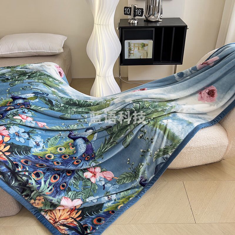 洁丽雅加厚云貂绒毛毯 200*230cm