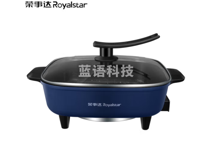 荣事达(Royalstar)电火锅家用多功能煎烤涮一体炒菜电锅6L大容量不沾电热锅电煮锅电炒锅 RHG-136B