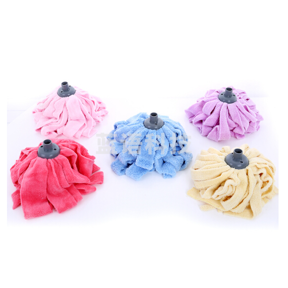 纤维条拖把家用多功能配套墩布 圆头墩布毛巾