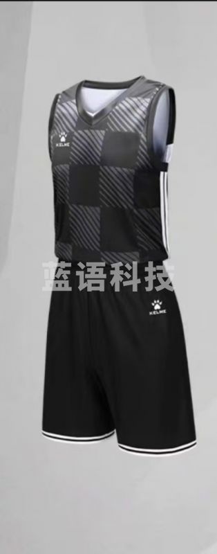 卡尔美篮球服8352LB1027黑色