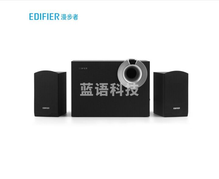 漫步者  R206BT 2.1多媒体蓝牙音箱 音响 电脑音箱 黑色