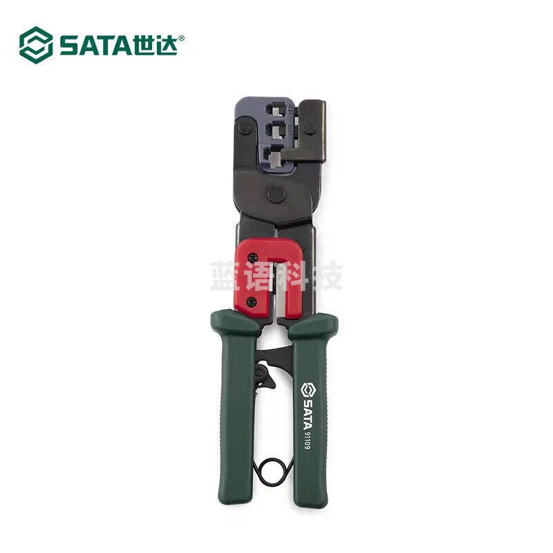 世达(SATA) 91119网线钳 多功能省力网络压接钳网线钳水晶头压接钳 (91119)多功能省力网络压接钳8"
