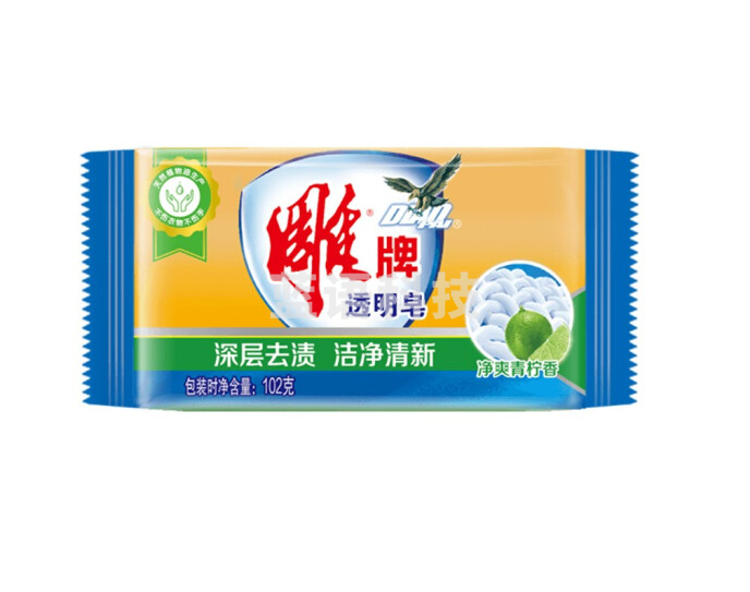 雕牌透明皂102g