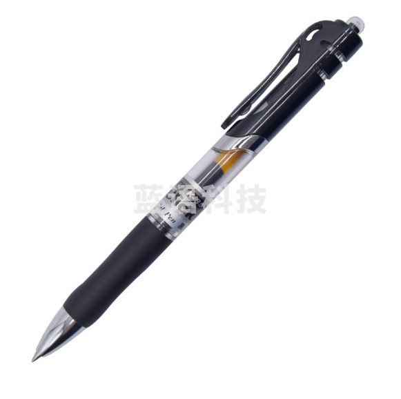 晨光(M&G)K35黑色0.5mm经典子弹头中性笔按动签字笔水笔 12支/盒
