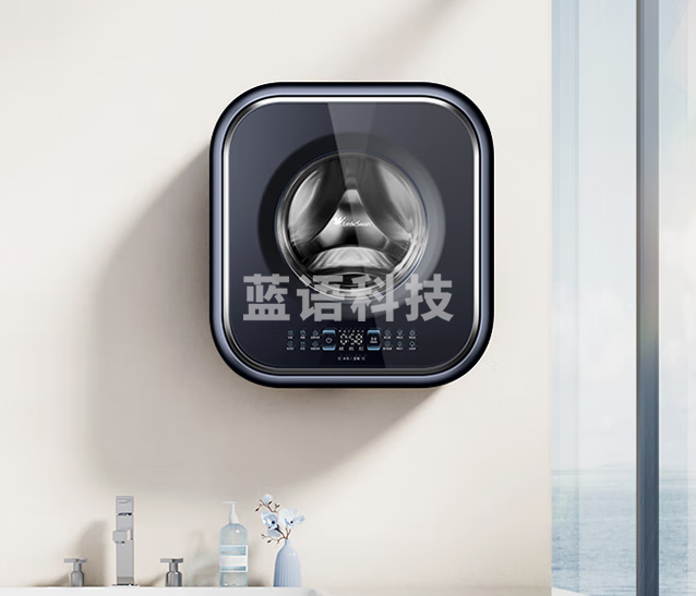小天鹅TD30MS90壁挂机洗烘一体 3KG迷你洗衣机全自动