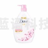 多芬 沐浴露1KG 樱花甜香滋养美肤沐浴乳1000g 0皂基 清爽易冲洗 保湿修护(新老包装随机发货)