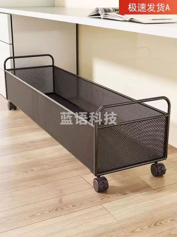 书包置物架带轮可移动书本收纳整理神器48*30*35cm
