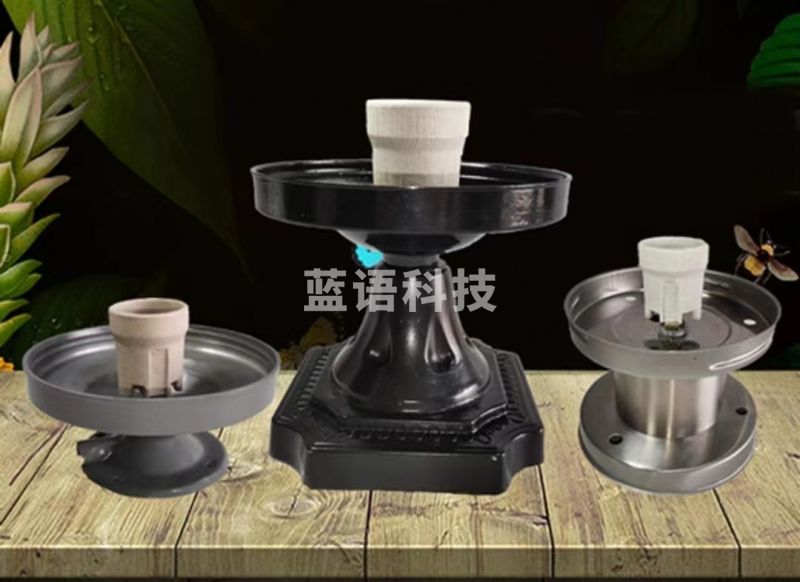 户外庭院灯灯座圆球灯座