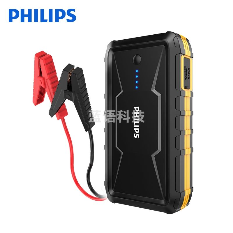 飞利浦（PHILIPS）汽车应急启动电源12V车载电瓶启动宝汽车搭电打火车载充电宝手机移动电源 DLP8086N