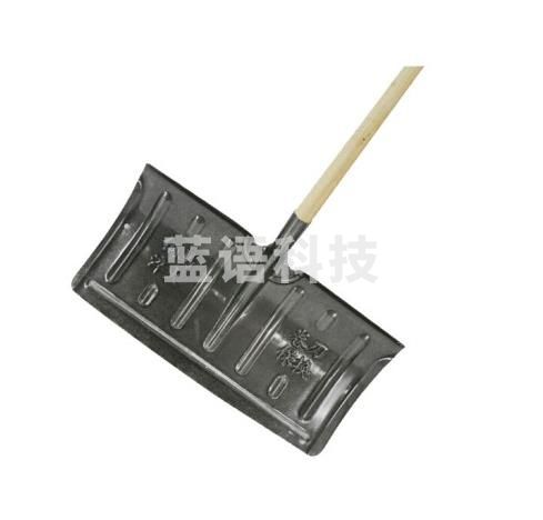 鹰之印推雪锹 推雪板大尺寸 带木制柄 56.5cm*27.5cm