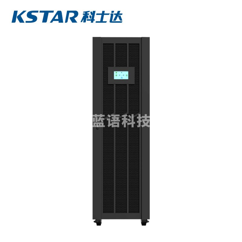 科士达模块化UPS不间断电源YMK3300-125主机+配套蓄电40节（6-FM-100） 黑色