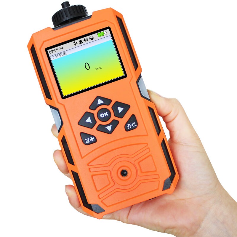 爱德克斯（EDKORS）泵吸式二氧化碳气体检测仪手持CO2有害气体报警器浓度探测器