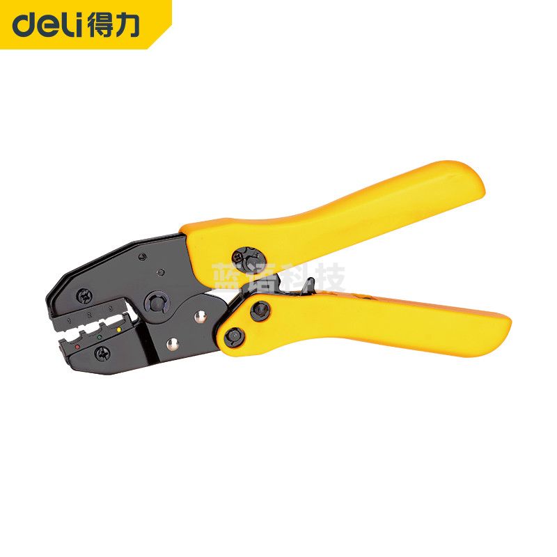 得力DL-L6 冷压钳闭端接线