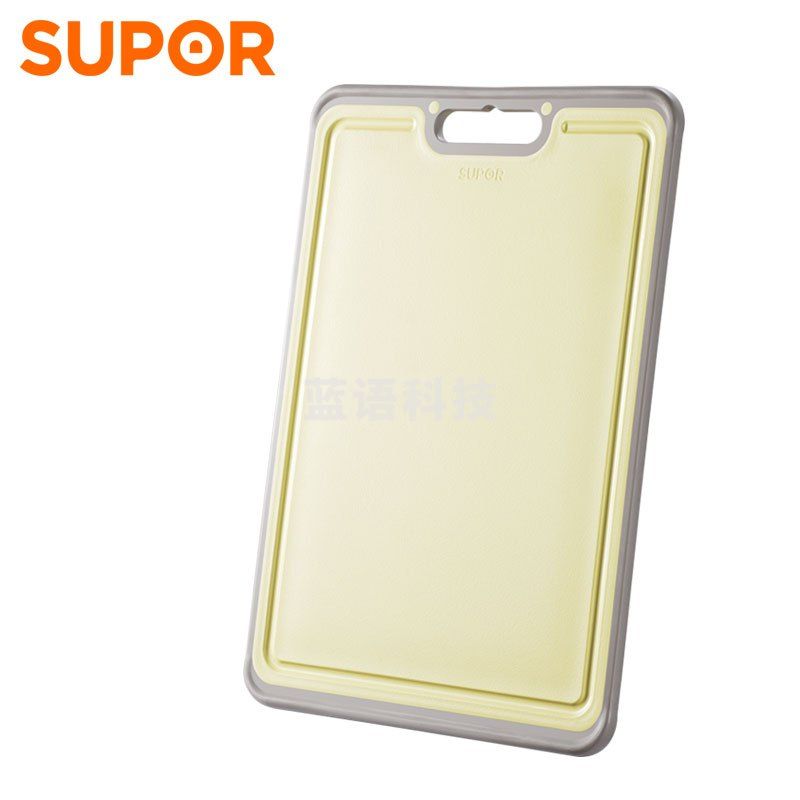 苏泊尔D362509AB1 双用抗菌不锈钢砧板防霉防滑切菜板