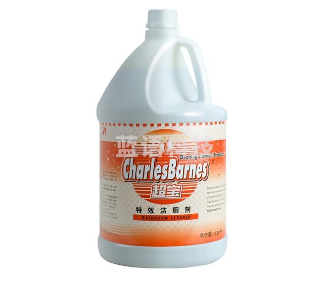 超宝（CHAOBAO）强效洁厕剂商用大桶实惠装污渍清洁卫生间酒店车站超市机场去污马桶清洁剂清洁液洁厕液 3.8L