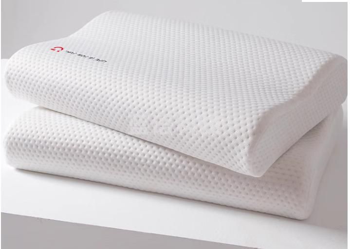 名创优品（MINISO）记忆棉枕头枕芯 深睡记忆枕慢回弹护颈枕零压颈椎枕头芯 8cm中枕 单支