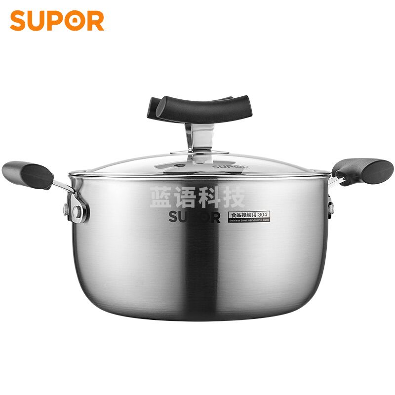 苏泊尔CT22JA1 X晶盾不锈钢汤锅 22cm