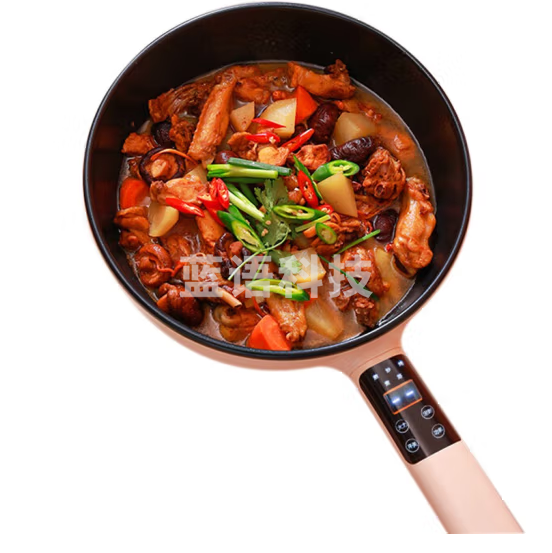 荣事达（Royalstar） 电炒锅 家用电火锅多功能4L容量一体电煮锅煎烤不沾电热锅 DCG04A