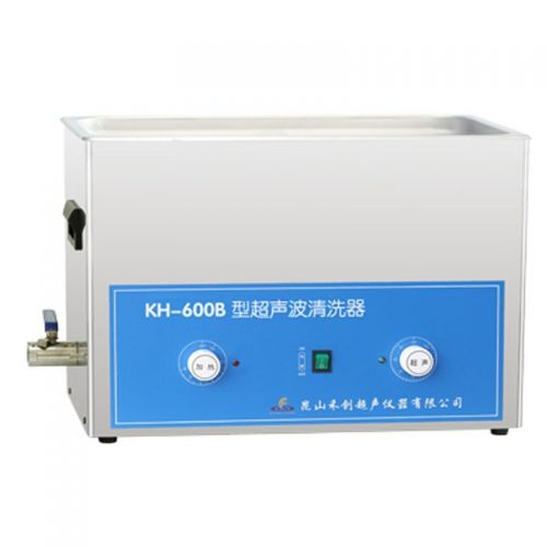 昆山禾创KH-500B实验室工业台式超声波清洗器22.5升清洗机 KH-500